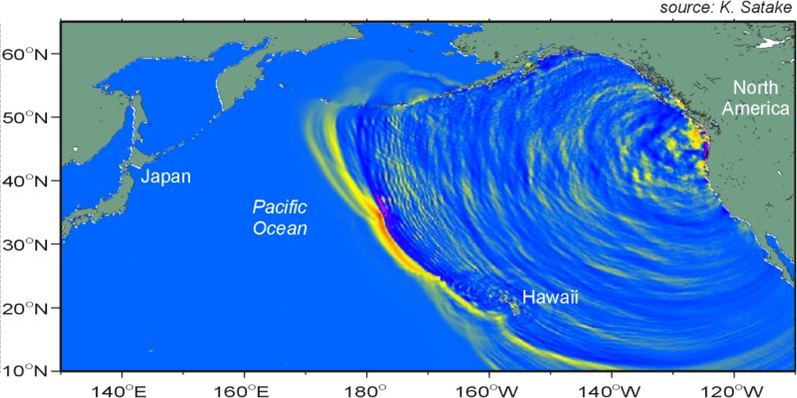 1700 CSZ tsunami model by Satake