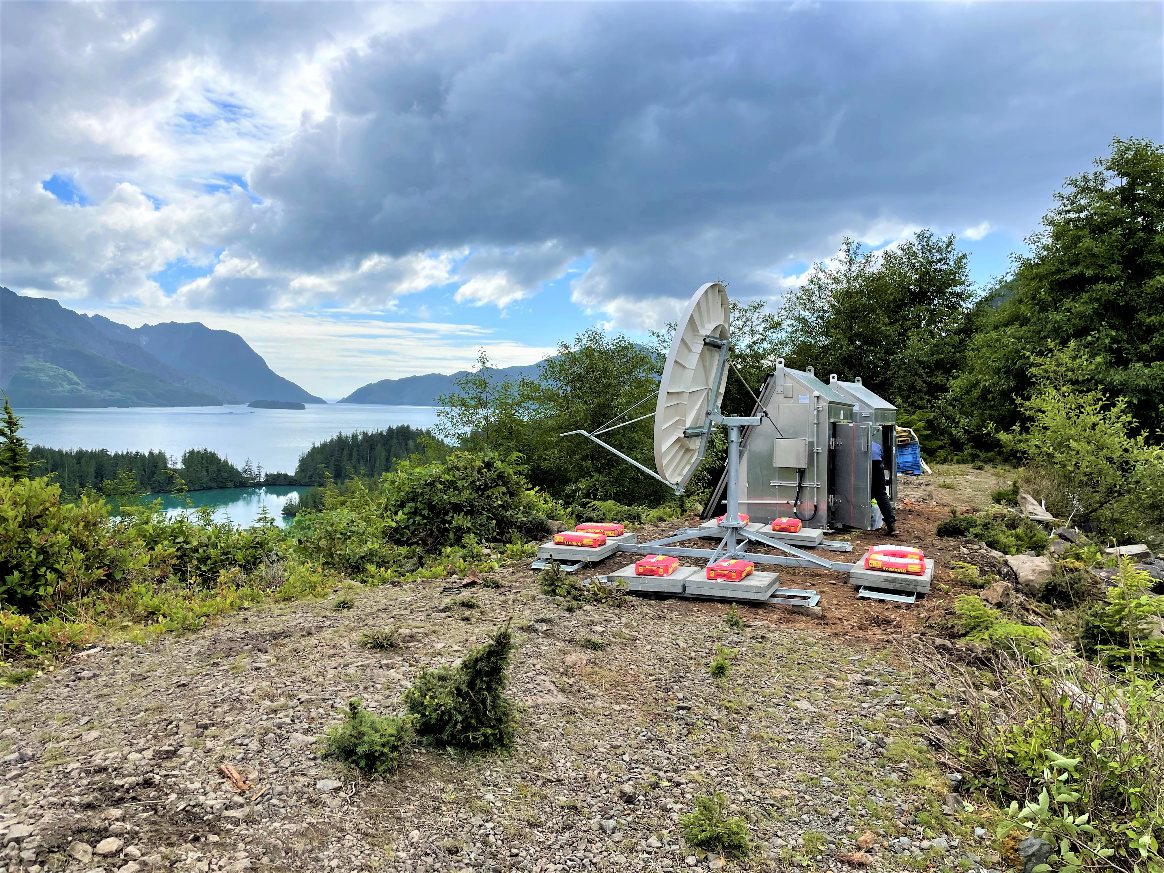 EEW station at Tasu Sound