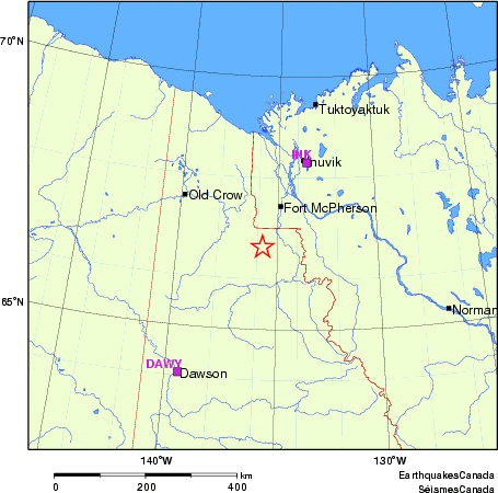 Map of Regional Seismographs