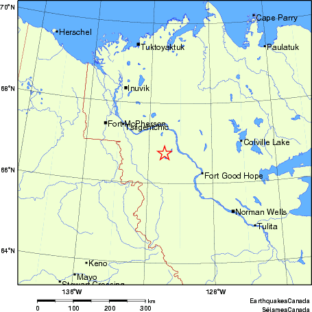 Map of Earthquake Localities