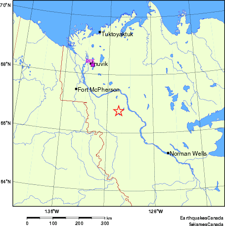 Map of Regional Seismographs