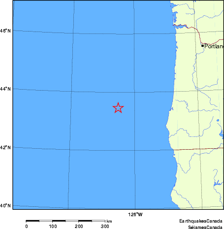 Map of Earthquake Localities