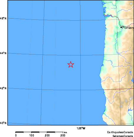 Map of Earthquake Area