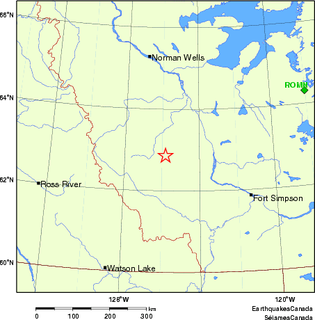 Map of Regional Seismographs