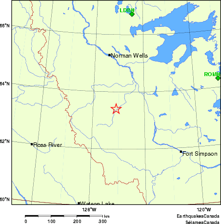 Map of Regional Seismographs