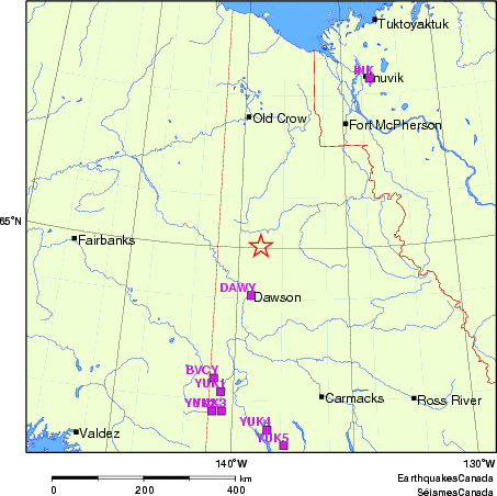 carte des localisations des stations sismologiques locales