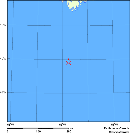 Map of Earthquake Localities