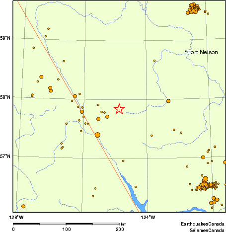 Map of earthquakes magnitude 2.0 and larger, 2000 - present