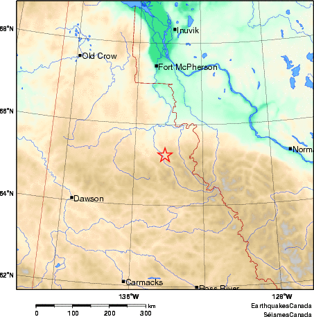 Map of Earthquake Area