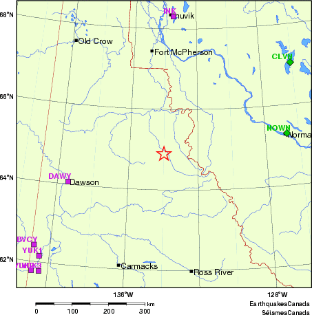 Map of Regional Seismographs