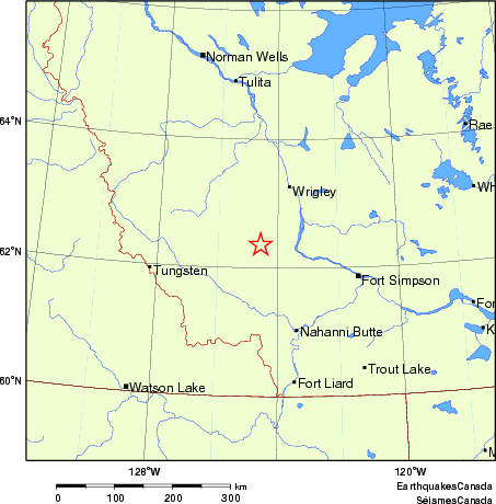 Map of Earthquake Localities