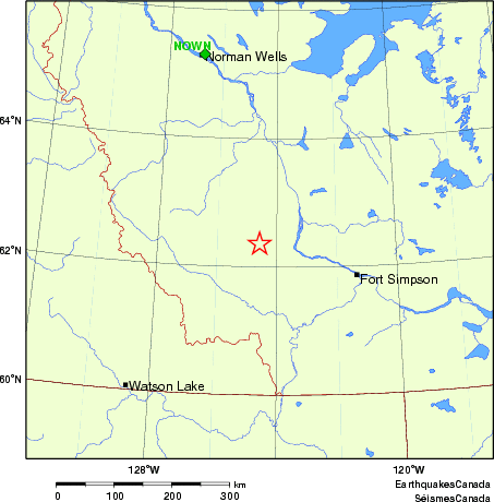 Map of Regional Seismographs