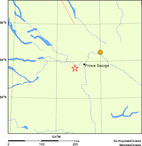 carte des séismes historiques de magnitude 5,0 et plus.  Détails dans le tableau de données ci-dessous