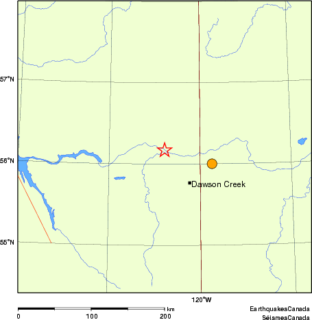 carte des séismes historiques de magnitude 5,0 et plus.  Détails dans le tableau de données ci-dessous