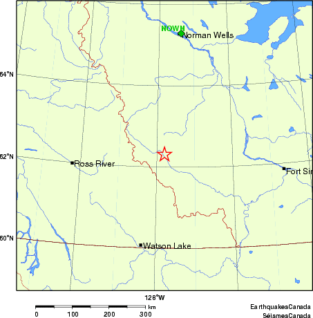 Map of Regional Seismographs