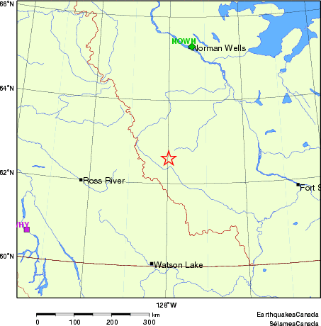 Map of Regional Seismographs