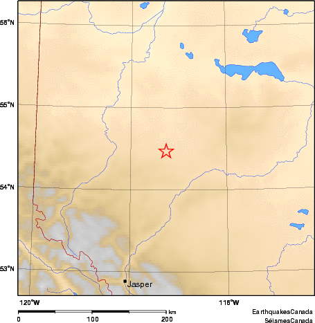 Map of Earthquake Area