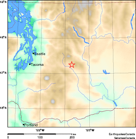 Map of Earthquake Area