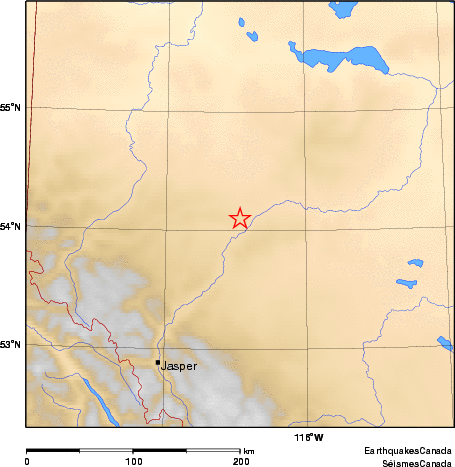 Map of Earthquake Area