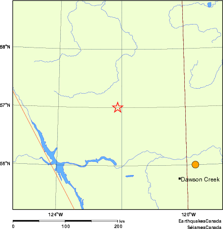 carte des séismes historiques de magnitude 5,0 et plus.  Détails dans le tableau de données ci-dessous