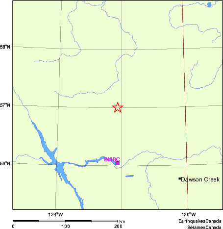 Map of Regional Seismographs