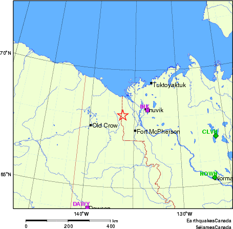 carte des localisations des stations sismologiques locales