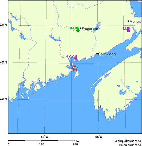 carte des localisations des stations sismologiques locales