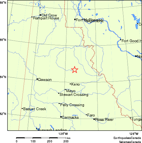 Map of Earthquake Localities