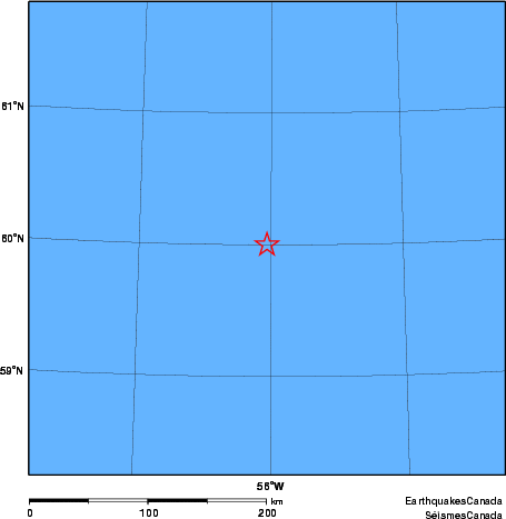 Map of Earthquake Area