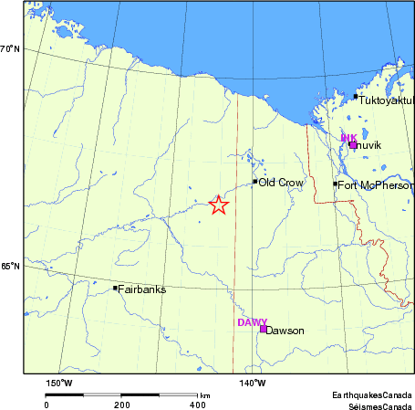 Map of Regional Seismographs