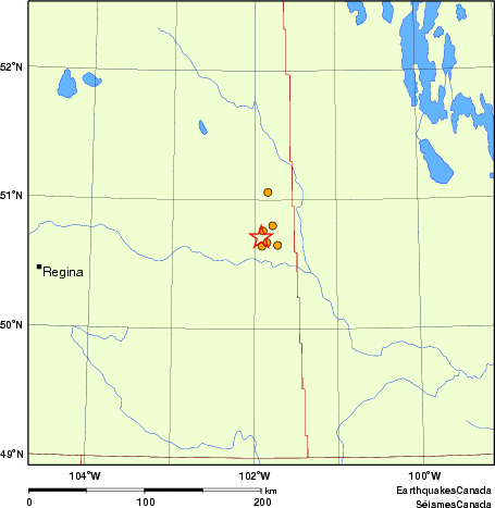 Map of earthquakes magnitude 2.0 and larger, 2000 - present