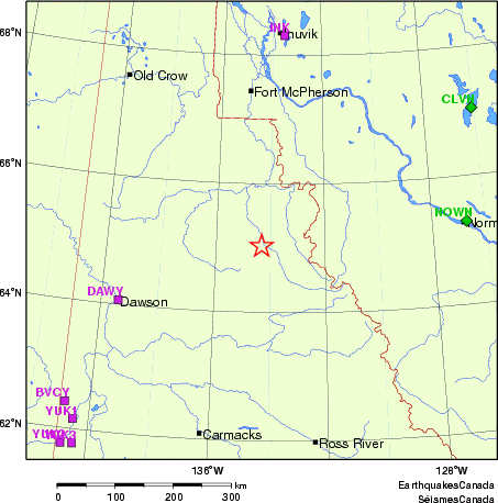 Map of Regional Seismographs