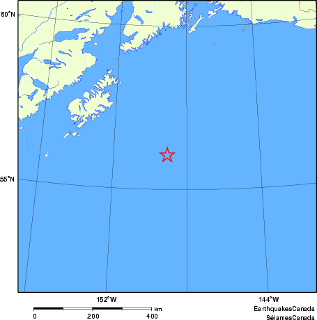 Map of Earthquake Localities