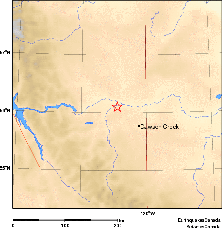 Map of Earthquake Area