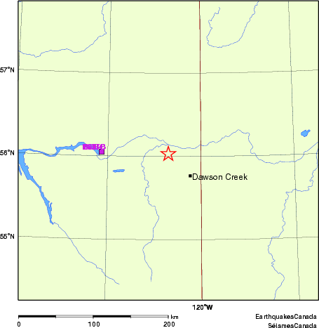 Map of Regional Seismographs