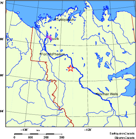 Map of Regional Seismographs