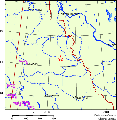 carte des localisations des stations sismologiques locales