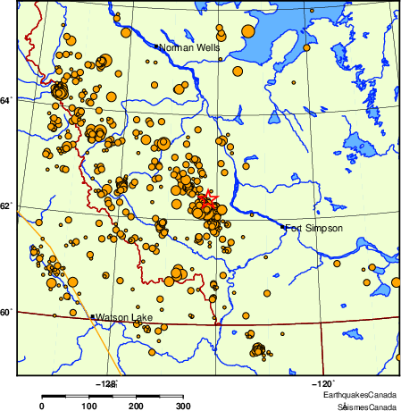 Map of earthquakes magnitude 2.0 and larger, 2000 - present