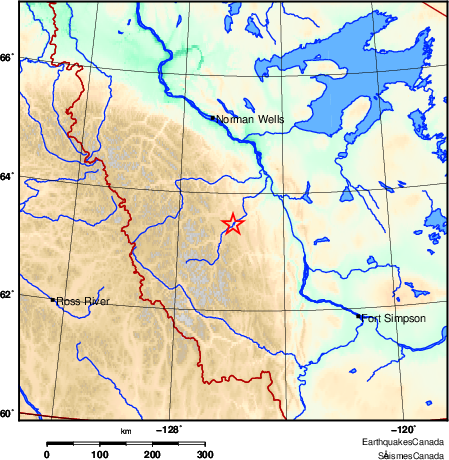 Map of Earthquake Area