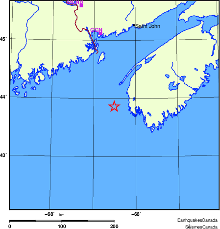 carte des localisations des stations sismologiques locales