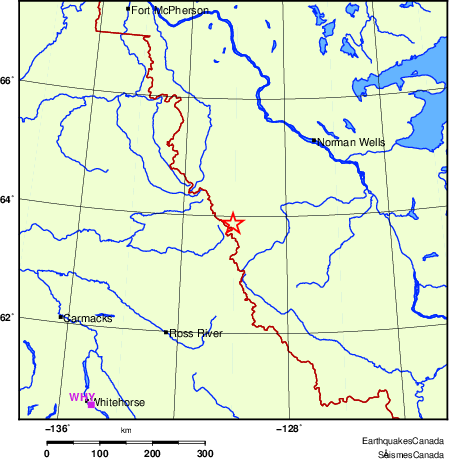 Map of Regional Seismographs