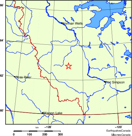 Map of Regional Seismographs