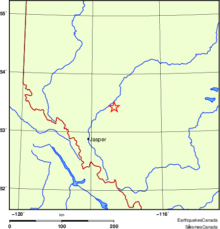 Map of Regional Seismographs