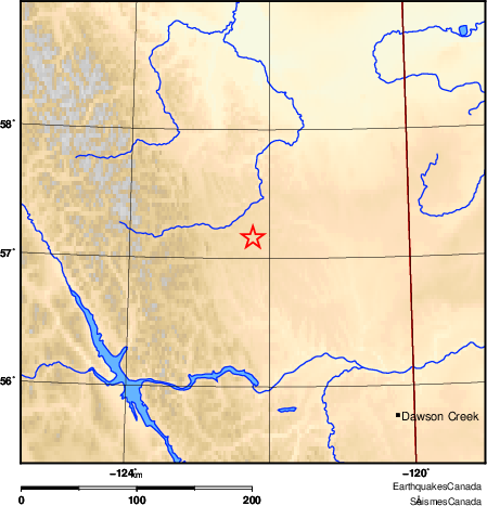 Map of Earthquake Area