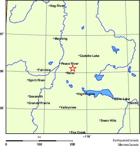 carte des localisations des stations sismologiques locales