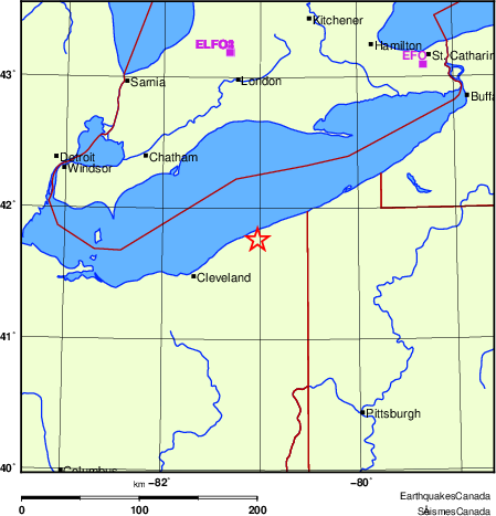 Map of Regional Seismographs