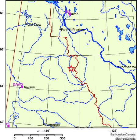 Map of Regional Seismographs