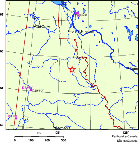 Map of Regional Seismographs