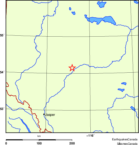 Map of Regional Seismographs