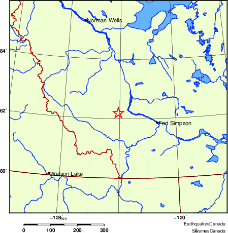 Map of Regional Seismographs